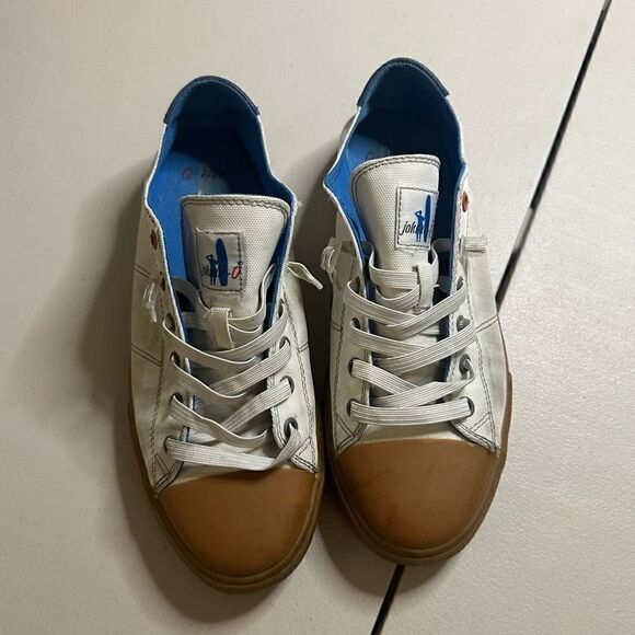 Johnnie o Sailaway sneaker 8 blue white - Picture 1 of 8